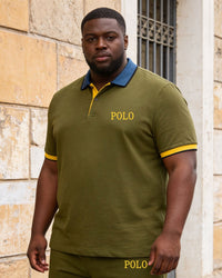 Polo Shirt-Olive Green