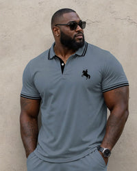 Polo Shirt-Slate Grey