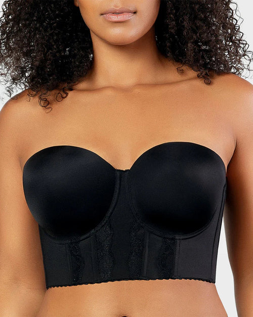 Convertible Non-Slip Full-Coverage Strapless Bustier