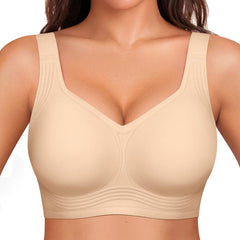 Wireless Full Coverage Bras No Underwire Comfortable Padded Bras