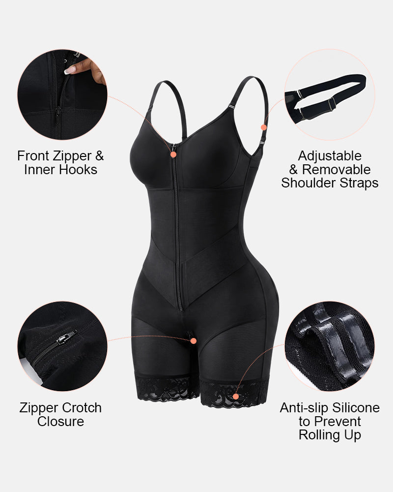 Colombian Tummy Control V Shape Elastic Band Fajas Moldeadoras Shapewear