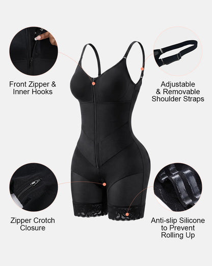 Colombian Tummy Control V Shape Elastic Band Fajas Moldeadoras Shapewear