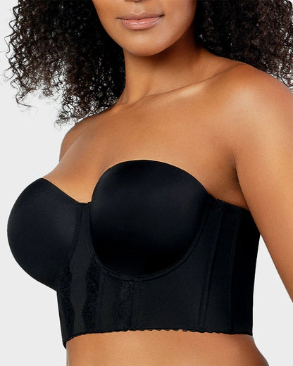 Convertible Non-Slip Full-Coverage Strapless Bustier
