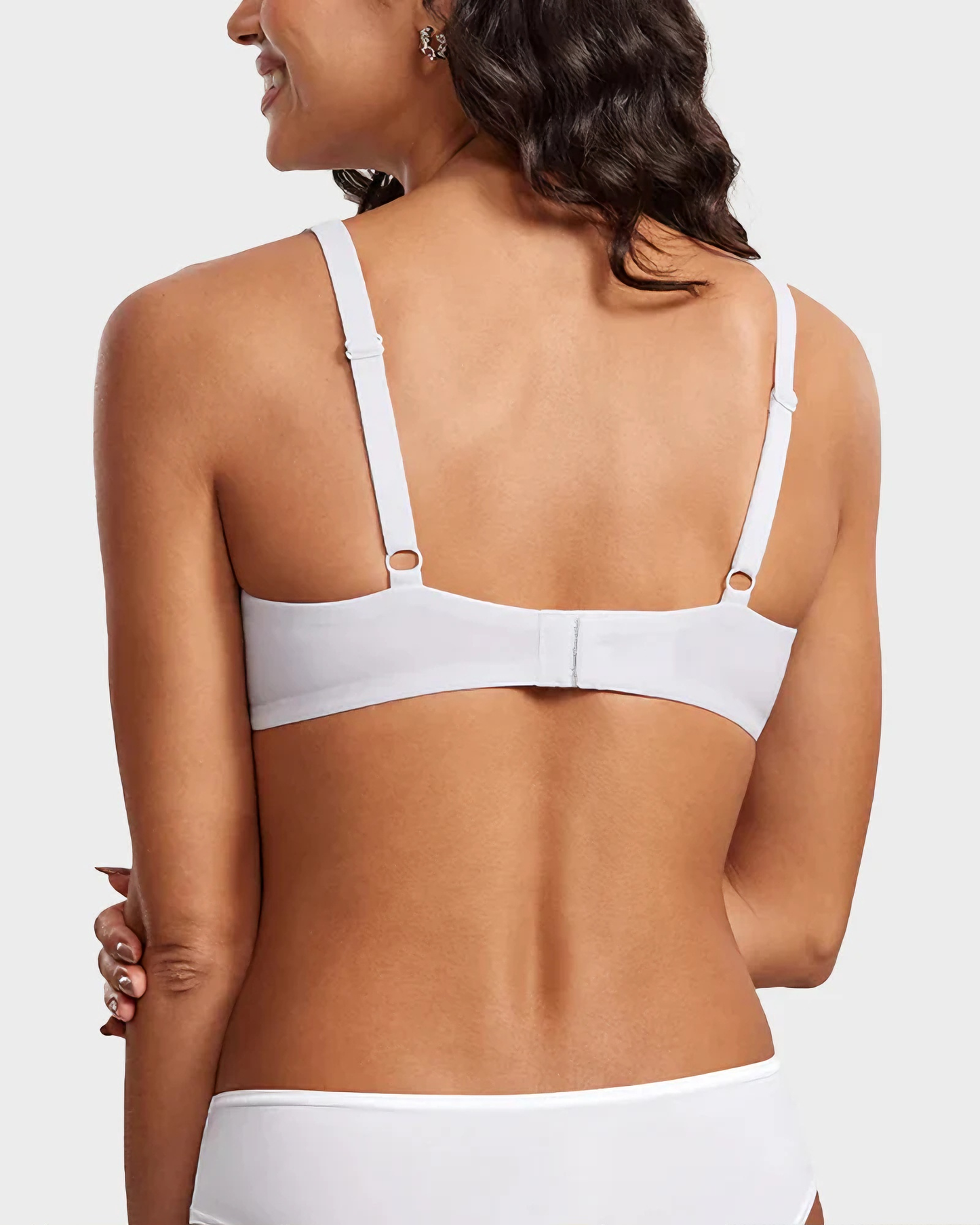 🎅New Year Sale🎄Underwire Support Seamless Unlined Balconette Bra