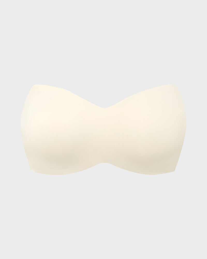 Full Support Non-Slip Convertible Bandeau Bra