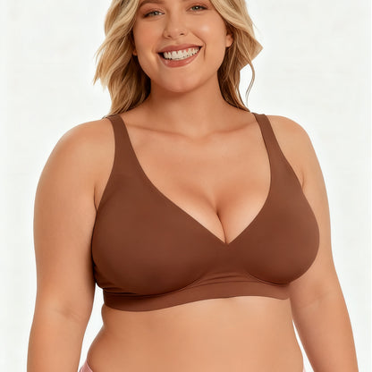 🔥BUY 1 GET 2ND 50% OFF🔥Seamless Deep V Push-Up Wireless Bra