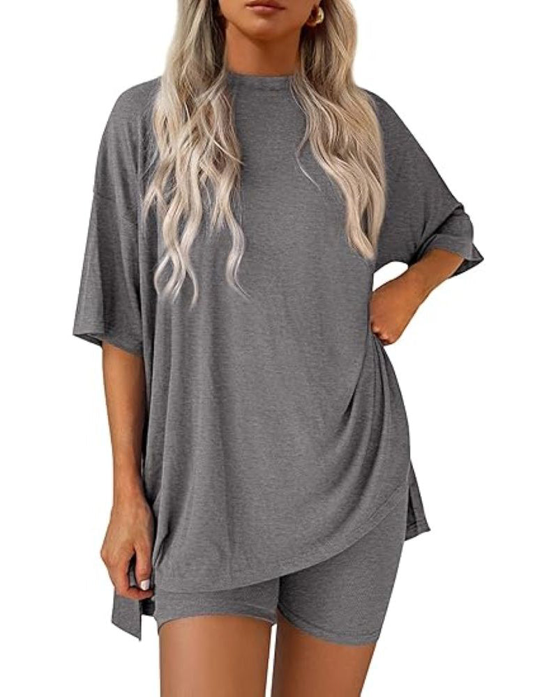 Oversized Womens 2 Piece Sets Summer Outfits 2025