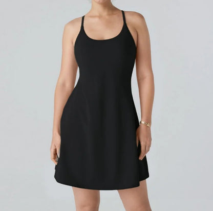 Athletic Dress with Unique Built-in Shorts