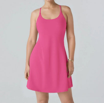 Athletic Dress with Unique Built-in Shorts