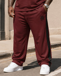 Pants-Burgundy