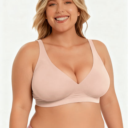 🔥BUY 1 GET 2ND 50% OFF🔥Seamless Deep V Push-Up Wireless Bra