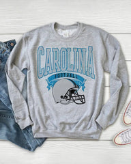 PLUS SIZE Hometown Pullover City Football Retro Sweatshirt