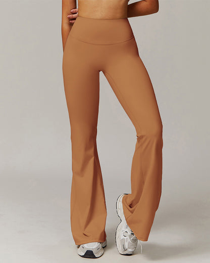 High Waist Stretch Casual Soft Straight Leg Pants