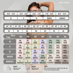Wireless Full Coverage Bras No Underwire Comfortable Padded Bras