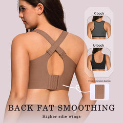 Wireless Full Coverage Bras No Underwire Comfortable Padded Bras