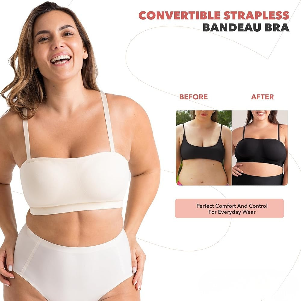 Convertible Strapless Bandeau Bra