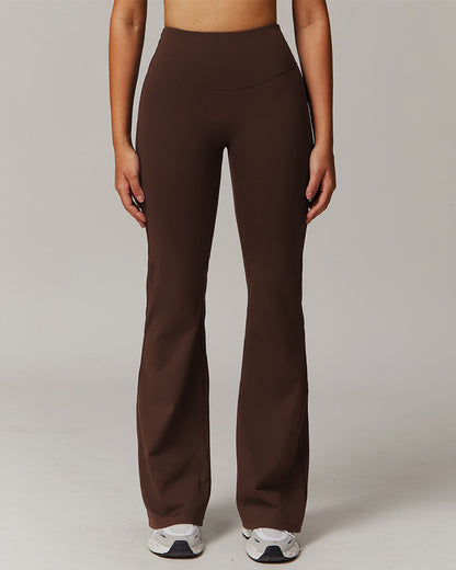 High Waist Stretch Casual Soft Straight Leg Pants