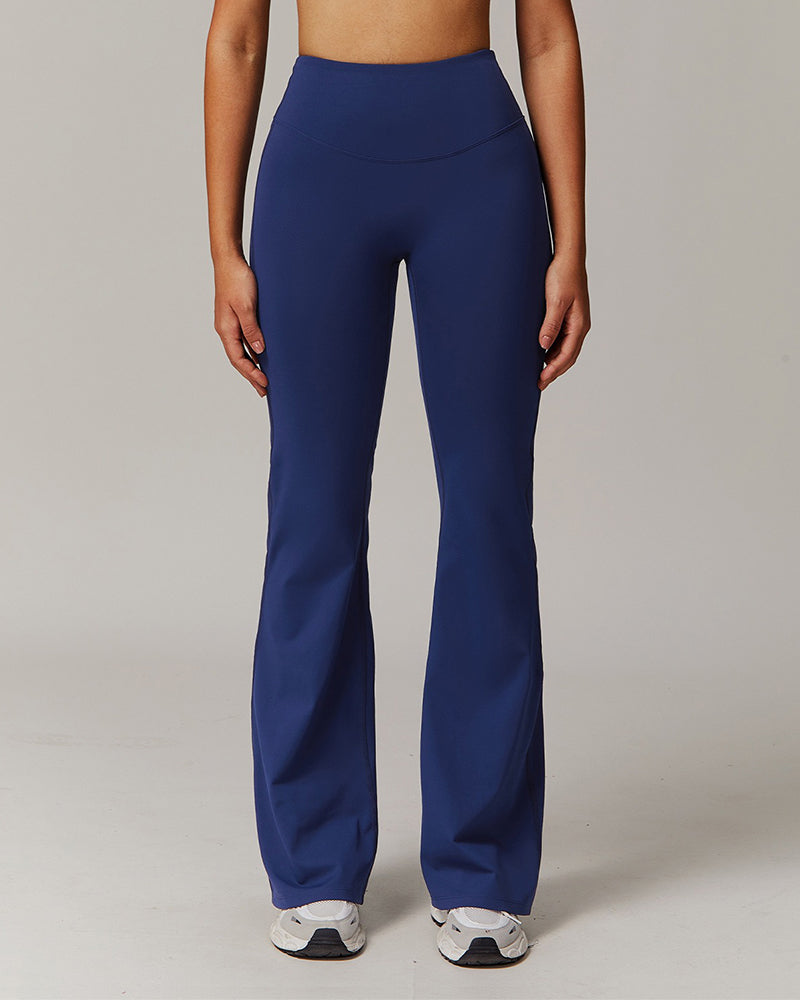 High Waist Stretch Casual Soft Straight Leg Pants