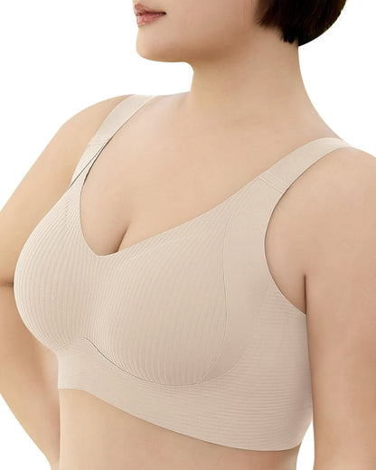 Comfort Full Coverage Wireless Lightly Lined Bra(2 Pack)