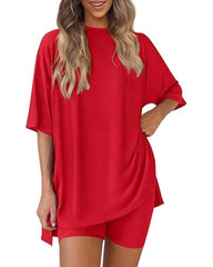Oversized Womens 2 Piece Sets Summer Outfits 2025