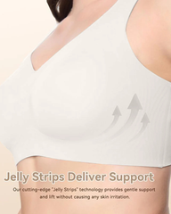 Antibacterial Wire-Free Lifting Jelly Bra