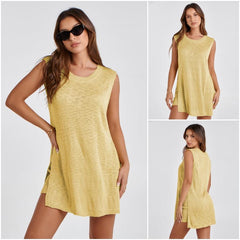 2 Piece Summer Sweater Set Trendy Beach Vacation Sets