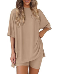 Oversized Womens 2 Piece Sets Summer Outfits 2025