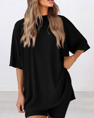 Oversized Womens 2 Piece Sets Summer Outfits 2025
