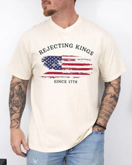 Rejecting Kings Since 1776 Protest Shirt