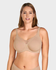 Cooling Full Coverage Plus Size Minimizer Bra