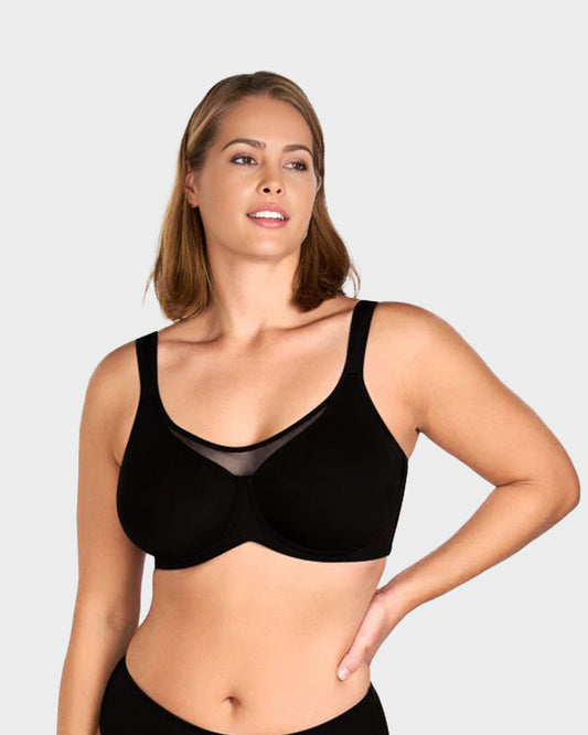 Cooling Full Coverage Plus Size Minimizer Bra