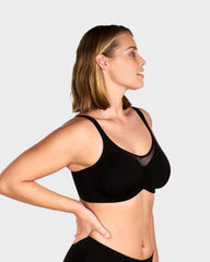 Cooling Full Coverage Plus Size Minimizer Bra