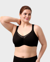 Cooling Full Coverage Plus Size Minimizer Bra