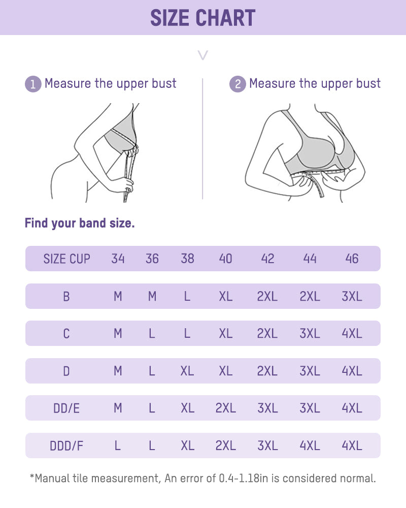 Wireless Full Coverage Bras No Underwire Comfortable Padded Bras