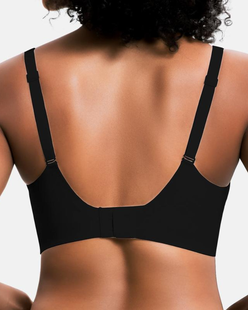 Wireless Womens Push Up Deep V Everyday Bras