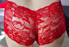 Lace Trim Boxer Briefs