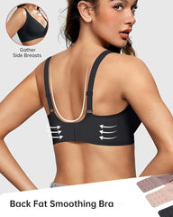 Seamless DeepVPush-Up Wireless Bra