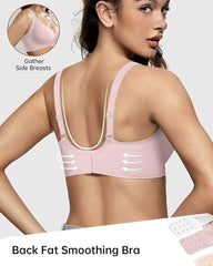 Seamless DeepVPush-Up Wireless Bra