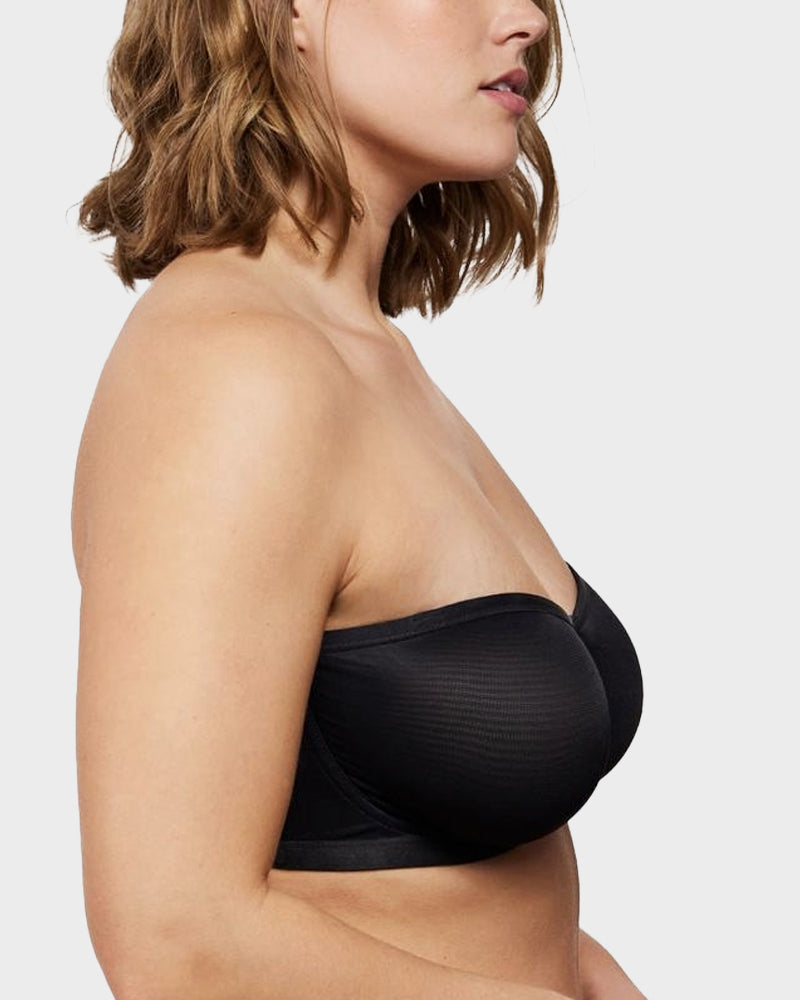 🔥Buy 1 Get 2nd 50% Off🔥Strapless Mesh Underwire Balconette Bra