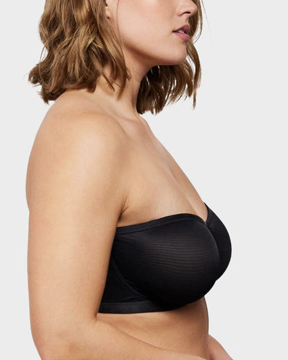 🔥Buy 1 Get 2nd 50% Off🔥Strapless Mesh Underwire Balconette Bra