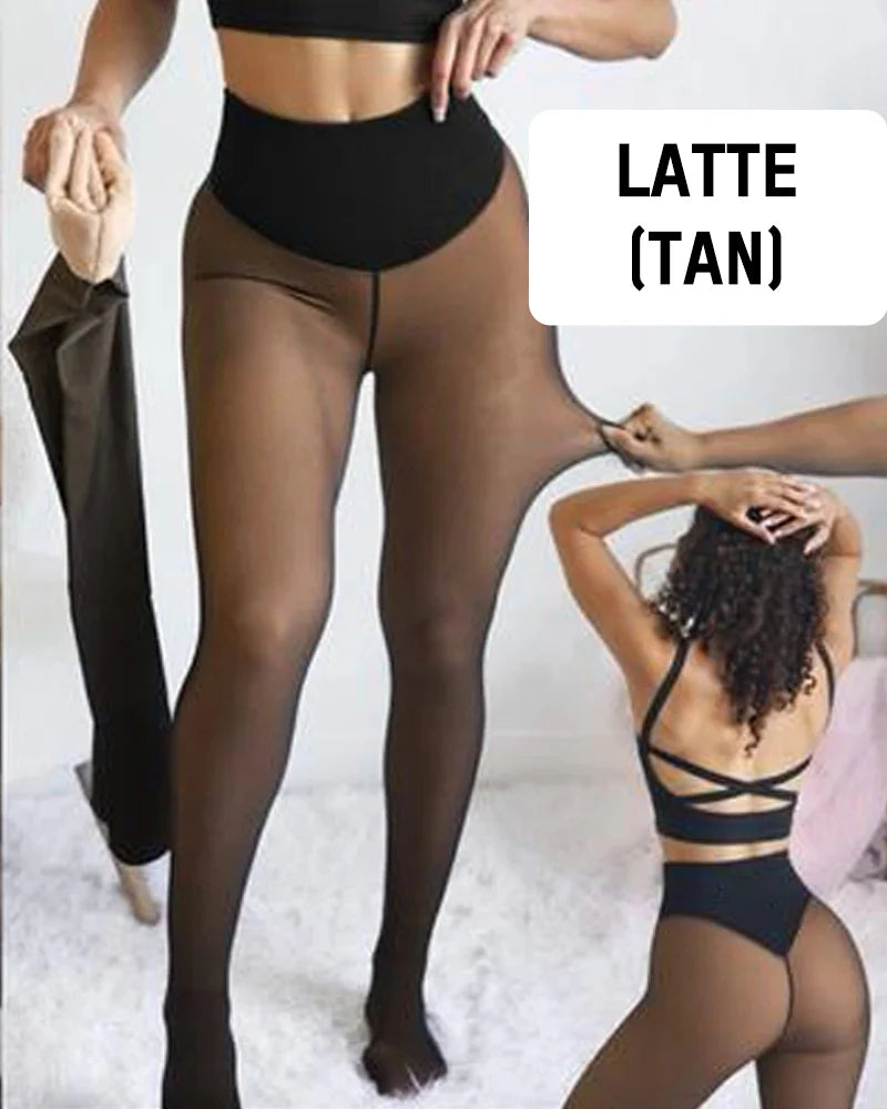 🔥Buy 1, Get 2nd 50% Off🔥Viral One-Seam Shaping Fleece Leggings