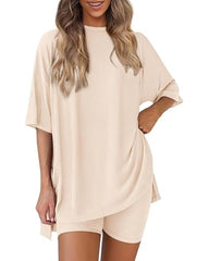 Oversized Womens 2 Piece Sets Summer Outfits 2025
