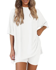Oversized Womens 2 Piece Sets Summer Outfits 2025