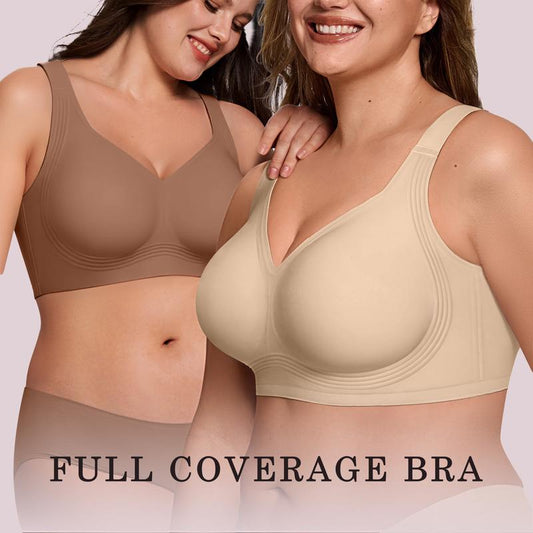 Wireless Full Coverage Bras No Underwire Comfortable Padded Bras