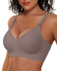 Seamless Supportive Full Coverage Everyday Bras Regular and Plus Size