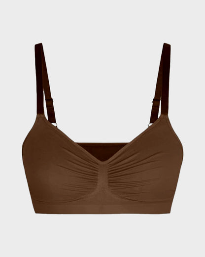 Women's Full Coverage Non-Padded Wireless Sculpt Bra