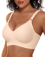 Seamless Supportive Full Coverage Everyday Bras Regular and Plus Size