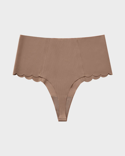 High-Rise Seamless Thong Panty