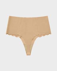High-Rise Seamless Thong Panty