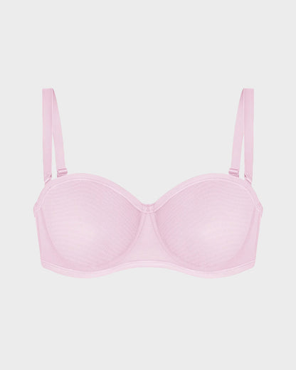 🔥Buy 1 Get 2nd 50% Off🔥Strapless Mesh Underwire Balconette Bra